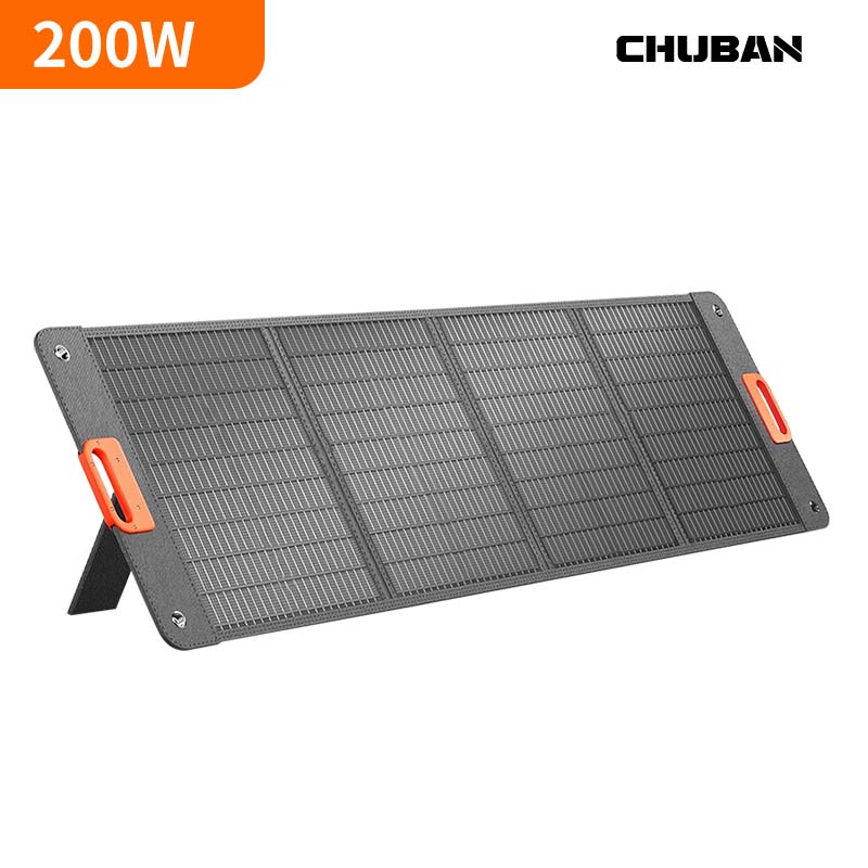 Folding Solar Panel - แผงโซลาร์เซลล์พับได้ 200W 400w 100w แบบพกพาสำหรับการชาร์จเครื่องกำเนิดไฟฟ้าสำหรับตั้งแคมป์กลางแจ้ง