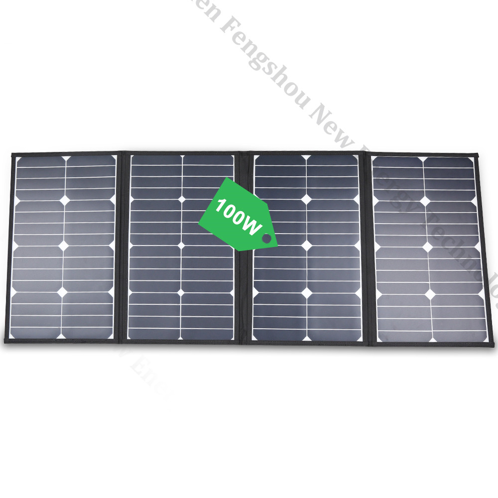 เครื่องชาร์จแผงโซลาร์เซลล์แบบพ - Folding Solar Panel บทวิจารณ์และราคา