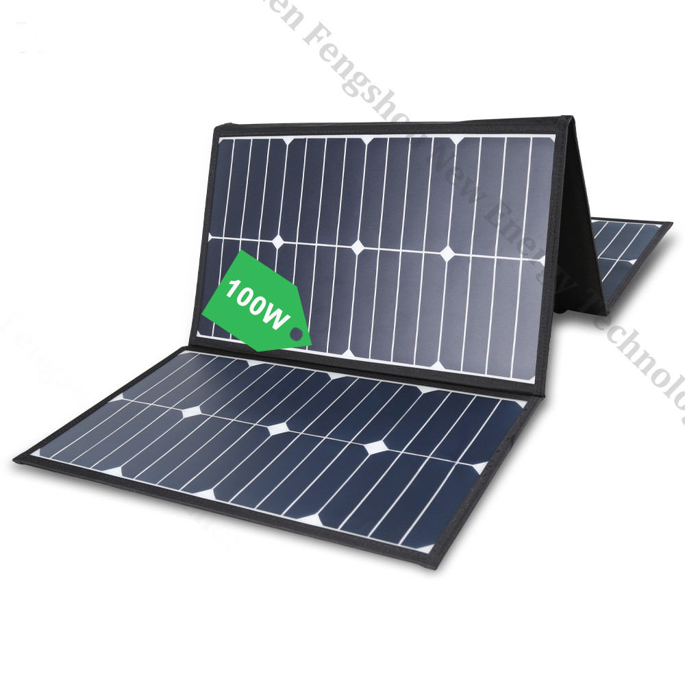เครื่องชาร์จแผงโซลาร์เซลล์แบบพ - Folding Solar Panel บทวิจารณ์และราคา