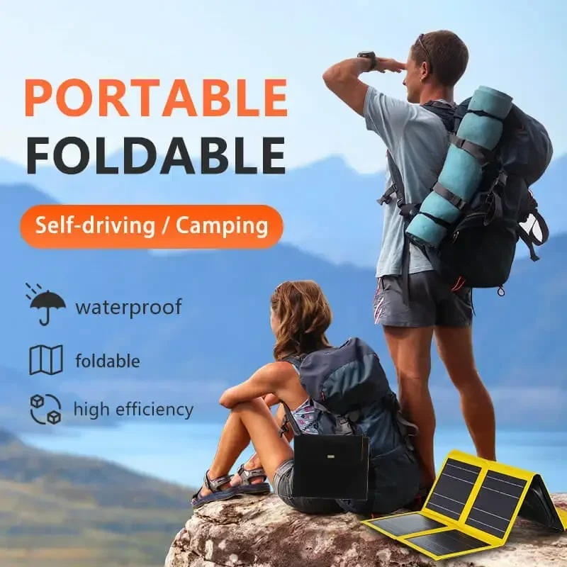 โทรศัพท์แบบพับได้พร้อมแผงโซลาร - Folding Solar Panel บทวิจารณ์และราคา