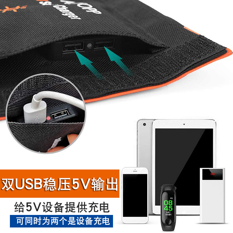 แผงโซลาร์เซลล์ 21W แบบพับได้ ก - Folding Solar Panel บทวิจารณ์และราคา