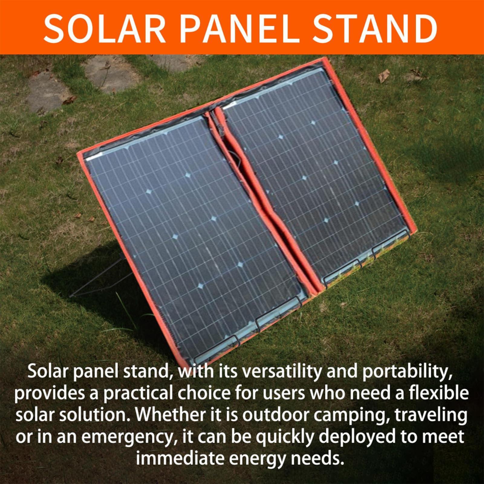 2 ชิ้นแผงโซลาร์เซลล์เอียงวงเล็ - Folding Solar Panel บทวิจารณ์และราคา
