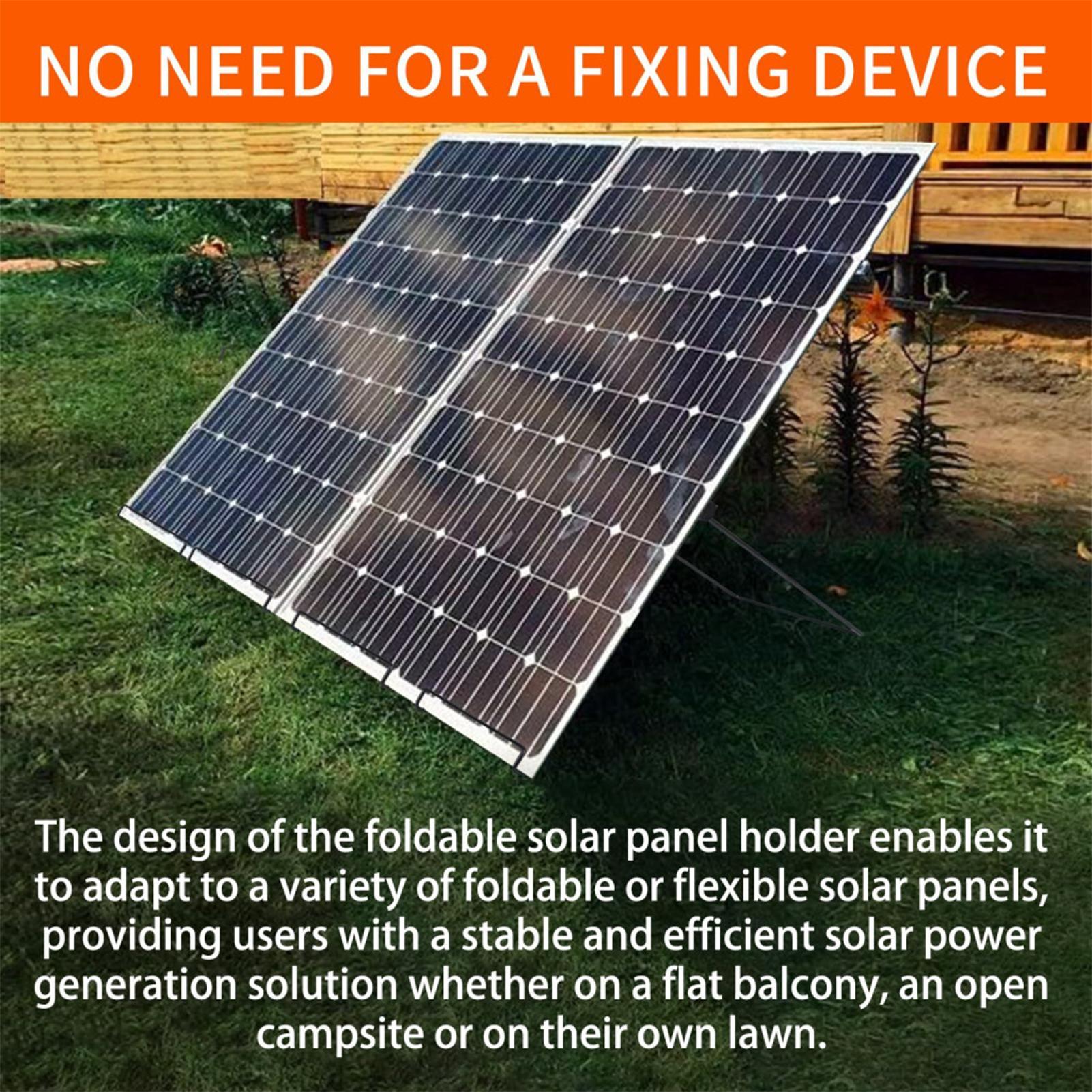 2 ชิ้นแผงโซลาร์เซลล์เอียงวงเล็ - Folding Solar Panel บทวิจารณ์และราคา