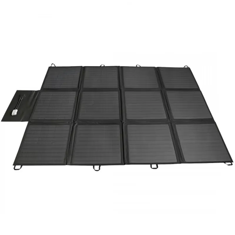 แผงโซลาร์เซลล์พกพา ชุดแผงโซลาร - Folding Solar Panel บทวิจารณ์และราคา