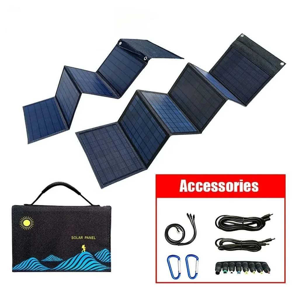 แผงโซลาร์เซลล์พับได้แบบพกพา รุ - Folding Solar Panel บทวิจารณ์และราคา