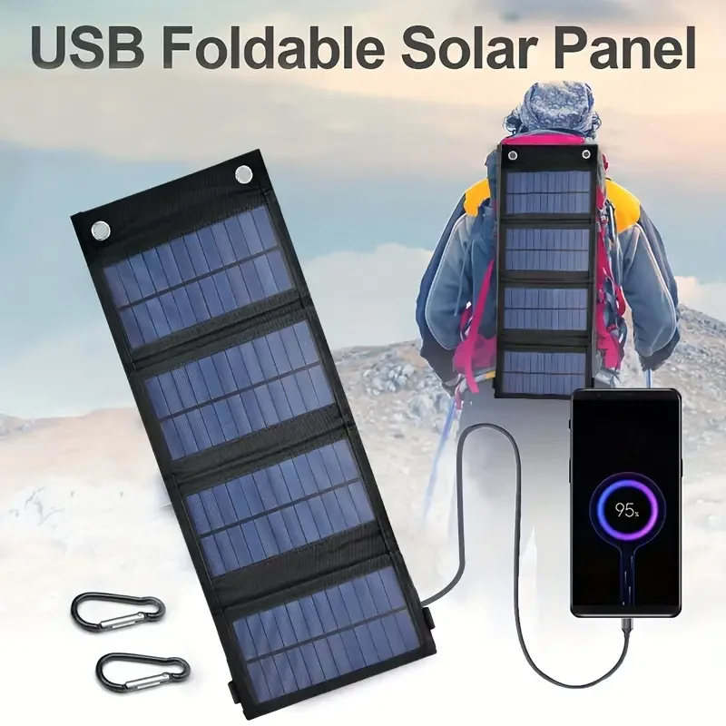 แผงโซลาร์เซลล์พับได้แบบพกพา US - Folding Solar Panel บทวิจารณ์และราคา